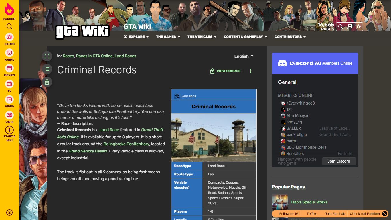 Criminal Records | GTA Wiki | Fandom